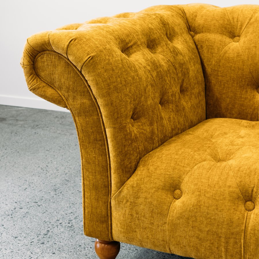 Paris velvet wingback discount chair