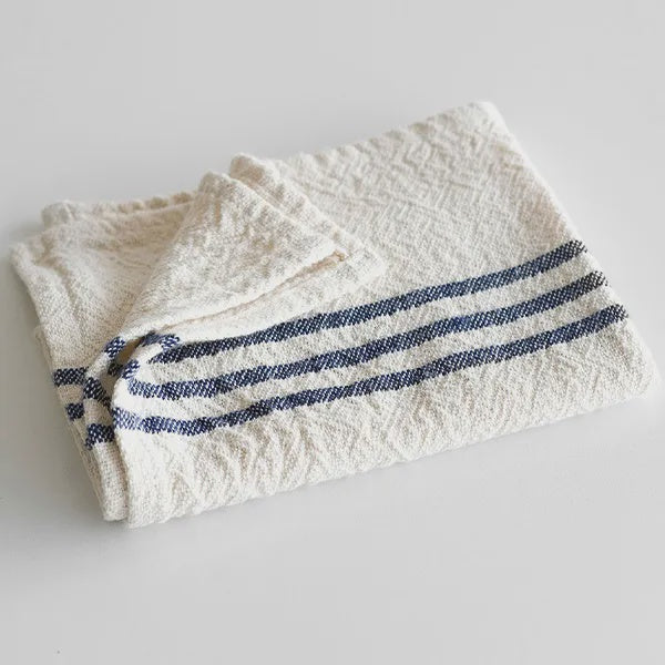 Navy striped towels hot sale