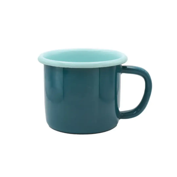 Enamel Mug - Turquoise & Aqua