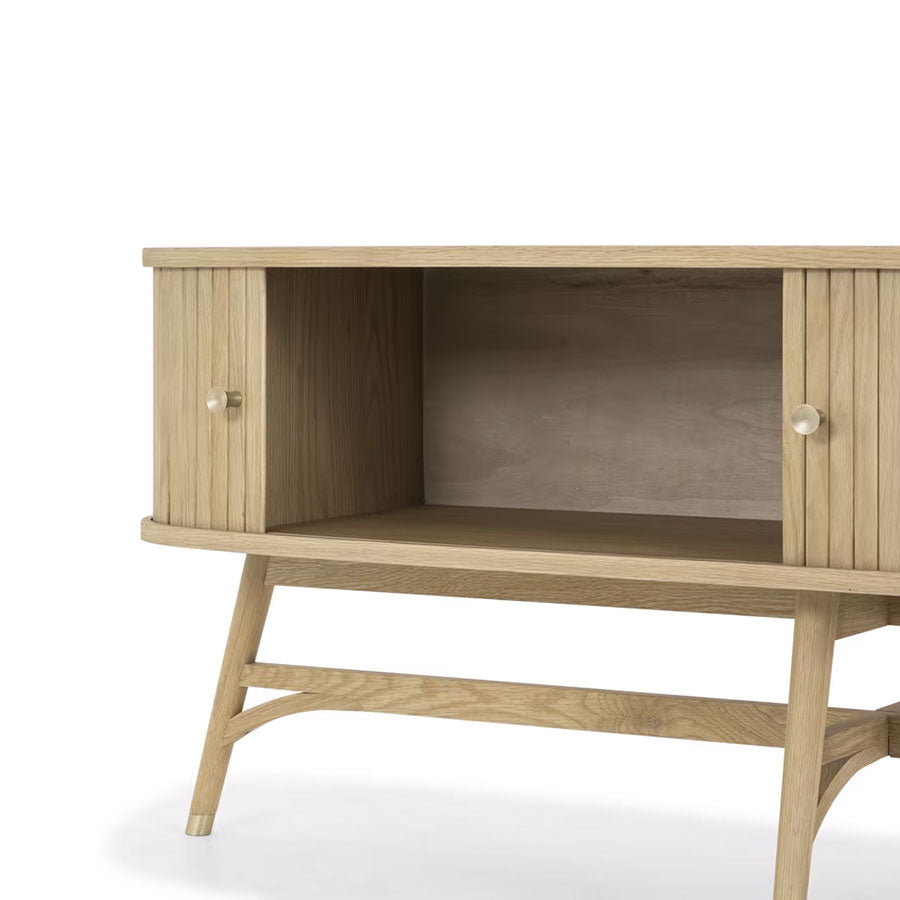 Nordic Oak Media Unit