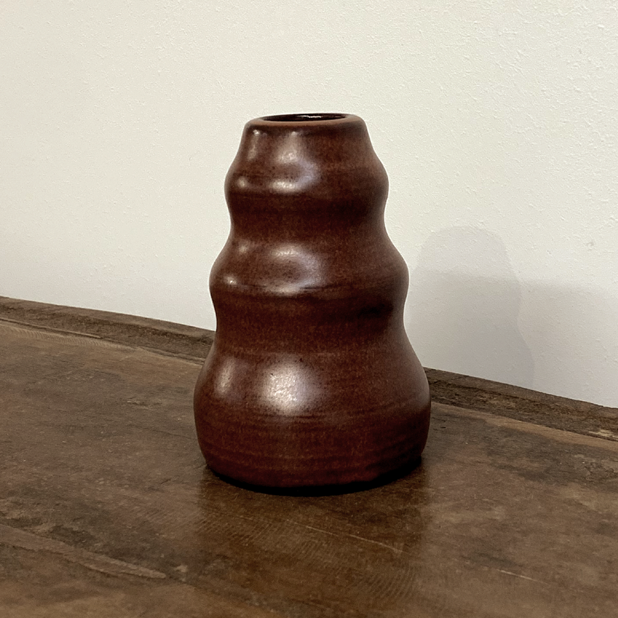 Bud Vase - Black/Bronze