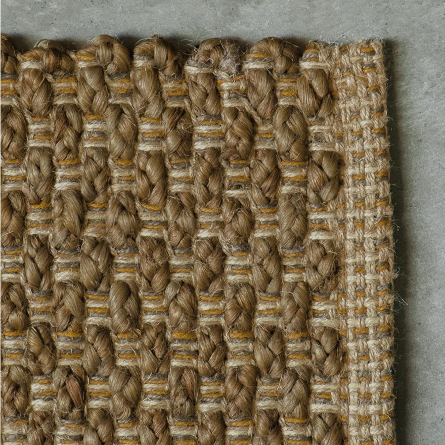 Tappeto Jute Rug - Bronze