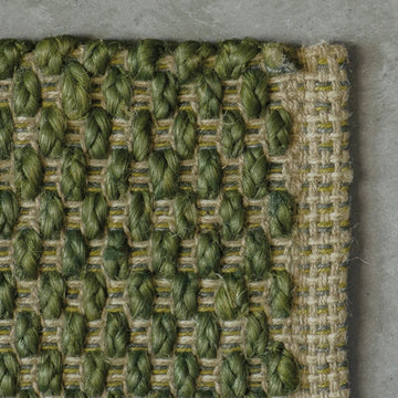 Tappeto Jute Rug - Green