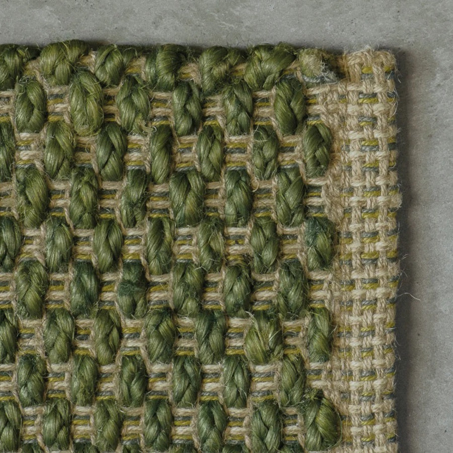 Tappeto Jute Rug - Green