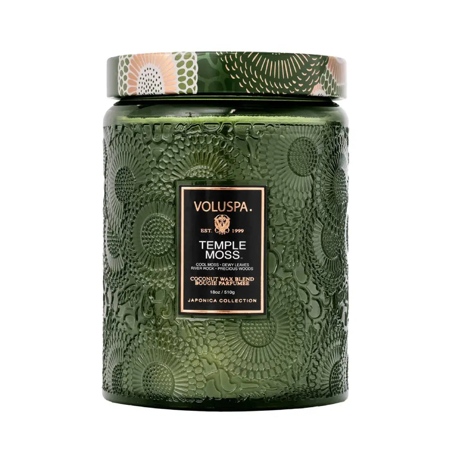Voluspa 100 Hour Candle - Temple Moss