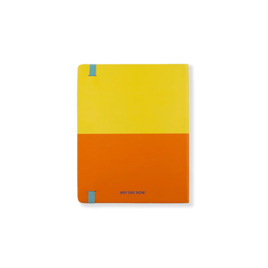 Classic Wrap Ruled Notebook - Orange & Yellow