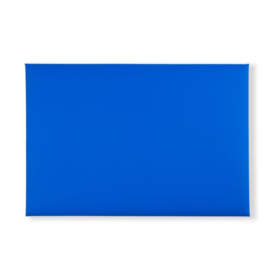 Recycled Leather Envelope Folder - Blue