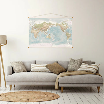 World Canvas Map