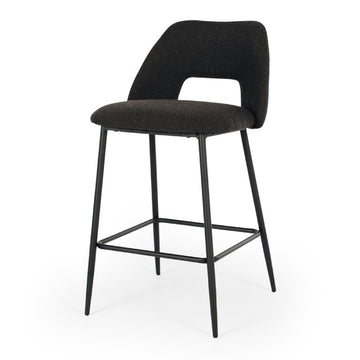 Cinderella Barstool - Anthracite Boucle