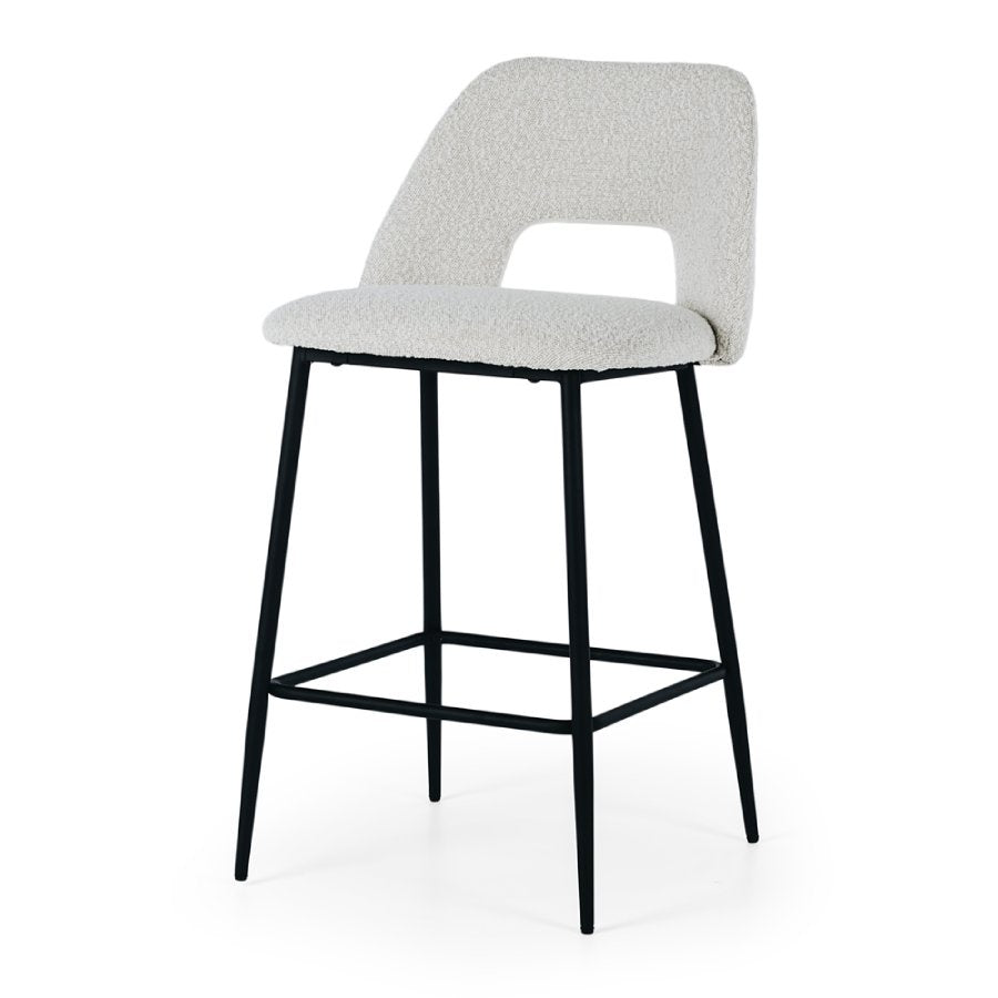 Cinderella Barstool - Pumice Boucle