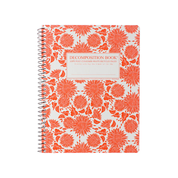 Decomposition Spiral Notebook - Sunflowers