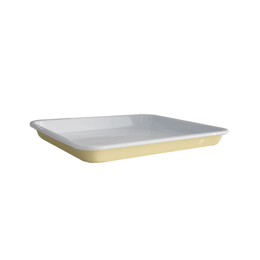 Enamel Baking Tray - Butter