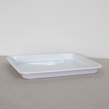 Enamel Baking Tray - Lilac