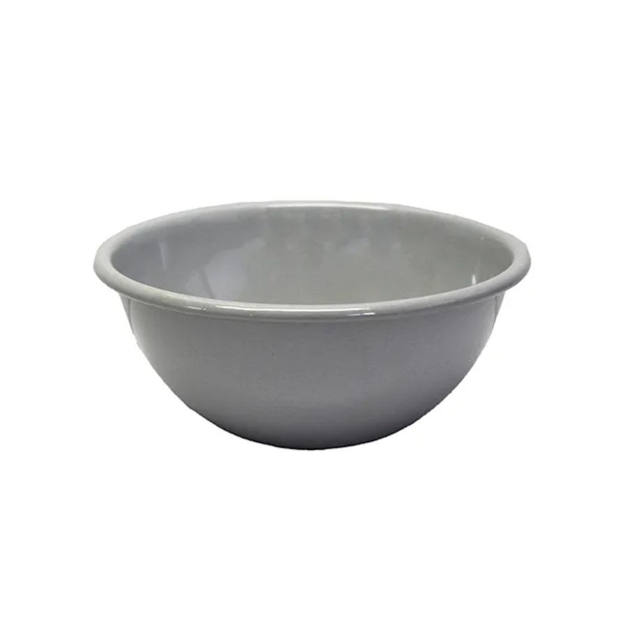 Enamel Cereal Bowl - Soft Grey