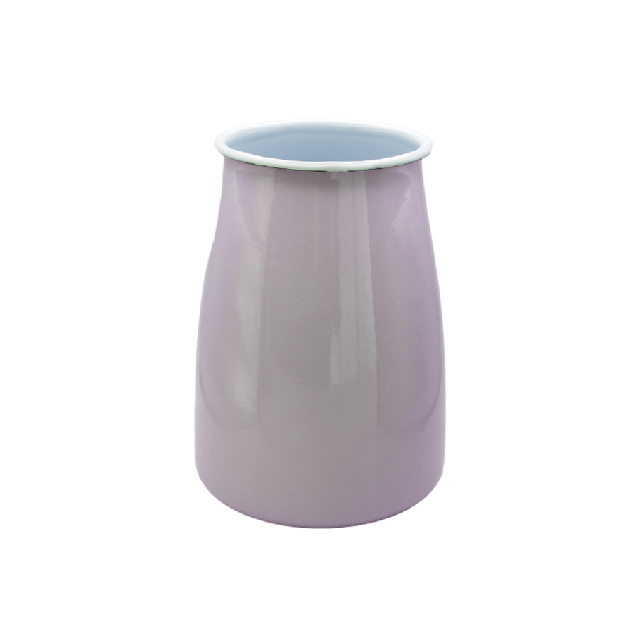 Enamel Utensil Holder - Lilac