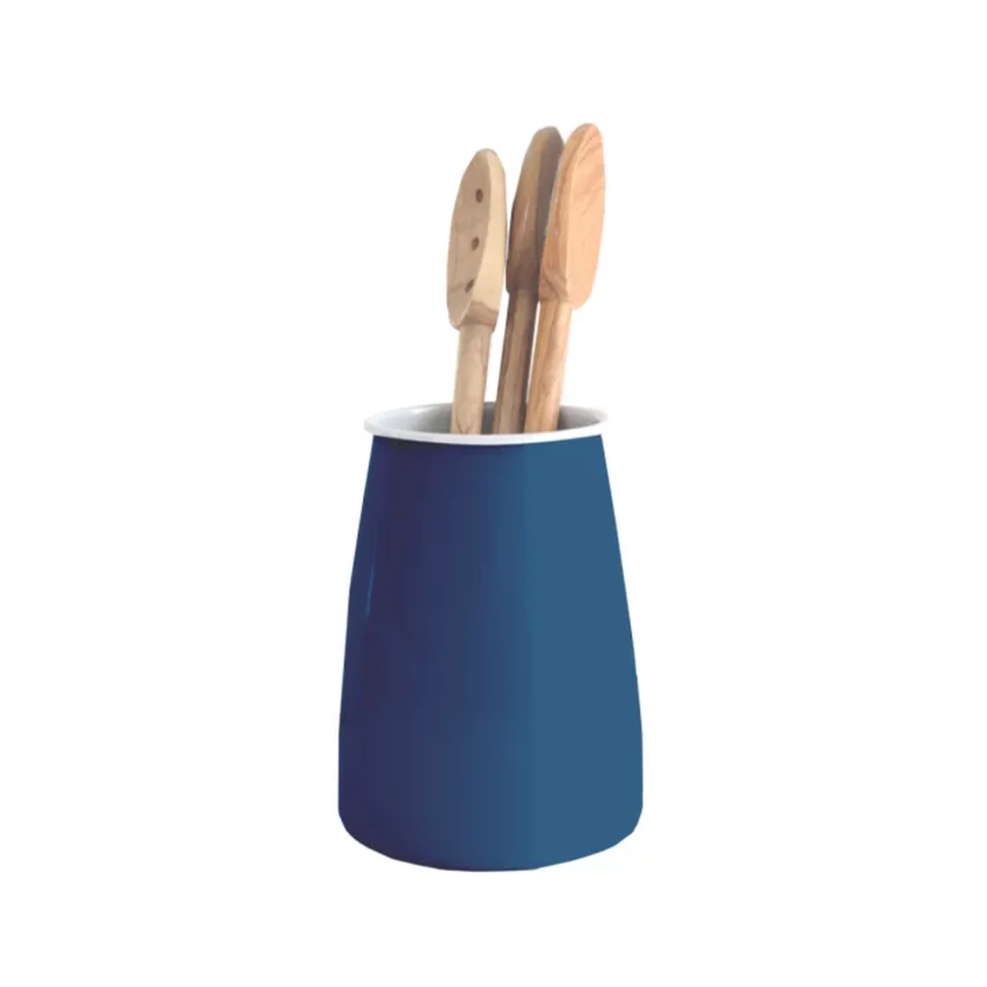 Enamel Utensil Holder - Mineral