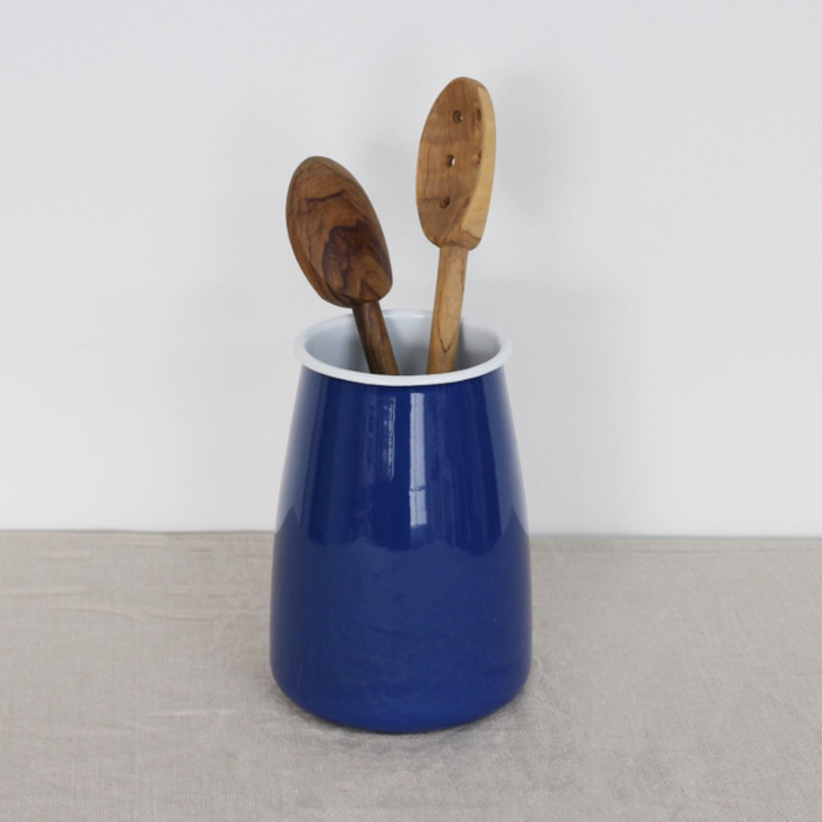 Enamel Utensil Holder - Mineral