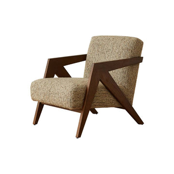 Product Shot of Dos Armchair in Dust Brown