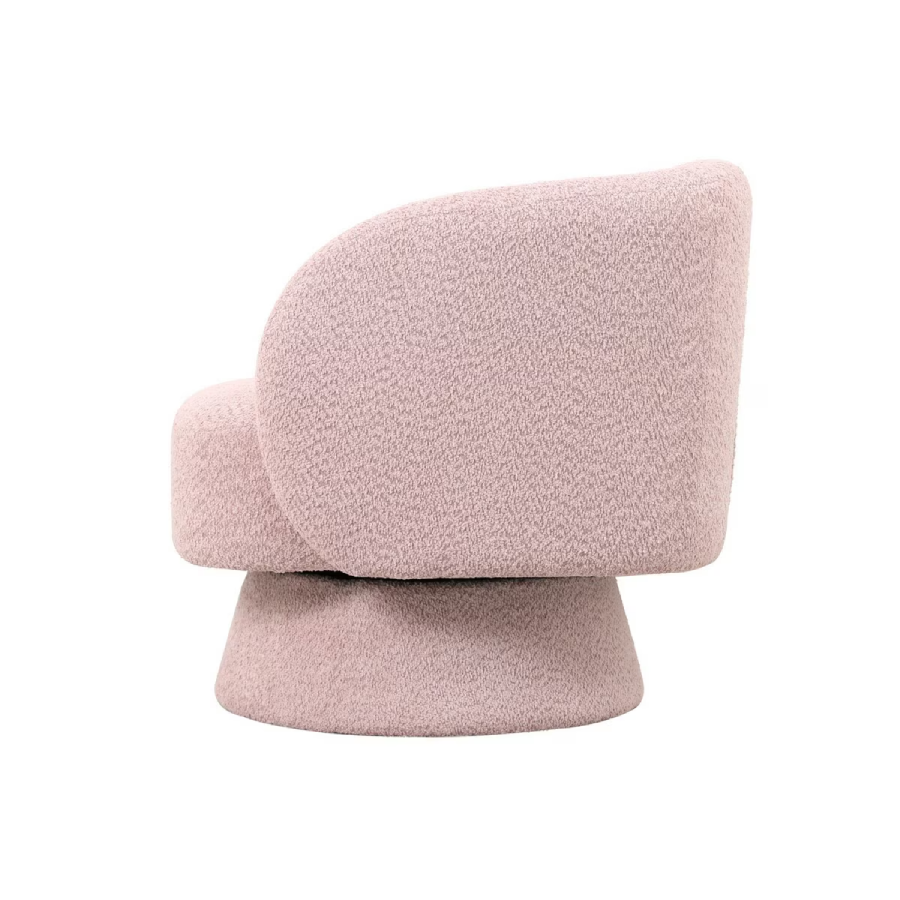 Krona Swivel Armchair - Mink