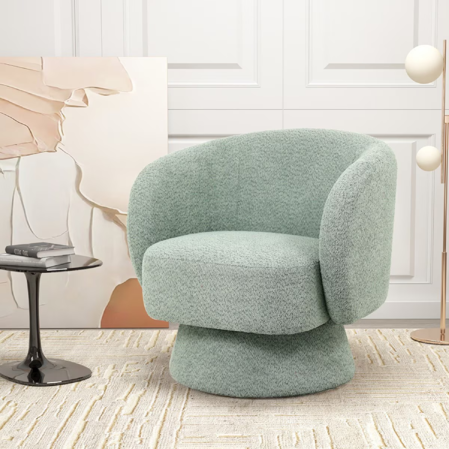 Krona Swivel Armchair - Sage