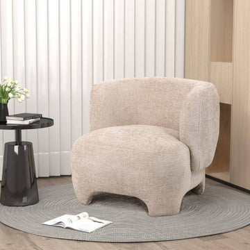 Krona Lounge Armchair - Natural