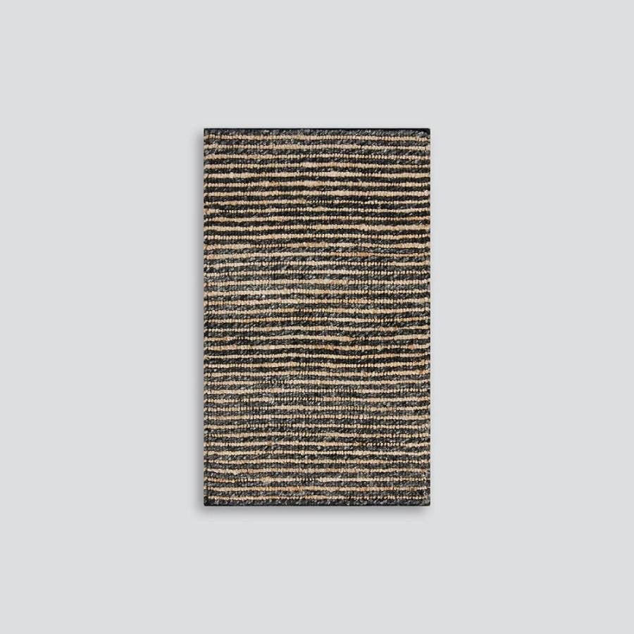 Lima Entrance Mat - Charcoal/Natural - 600mm x 1000mm