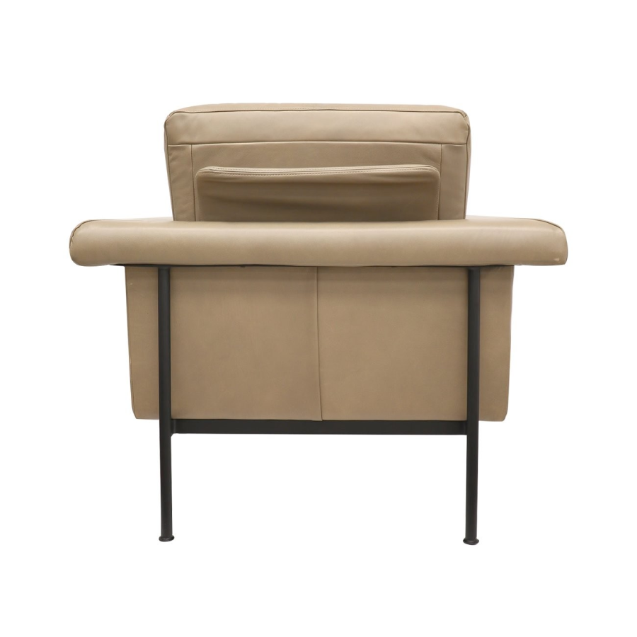 Monte Carlo Armchair - Beige Leather