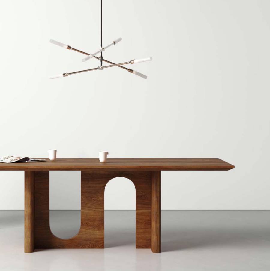 Styled Shot of Lucca Dining Table