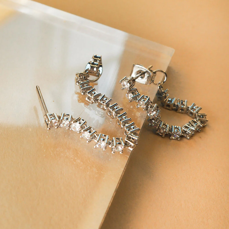 Ballier Chain Studs - Silver