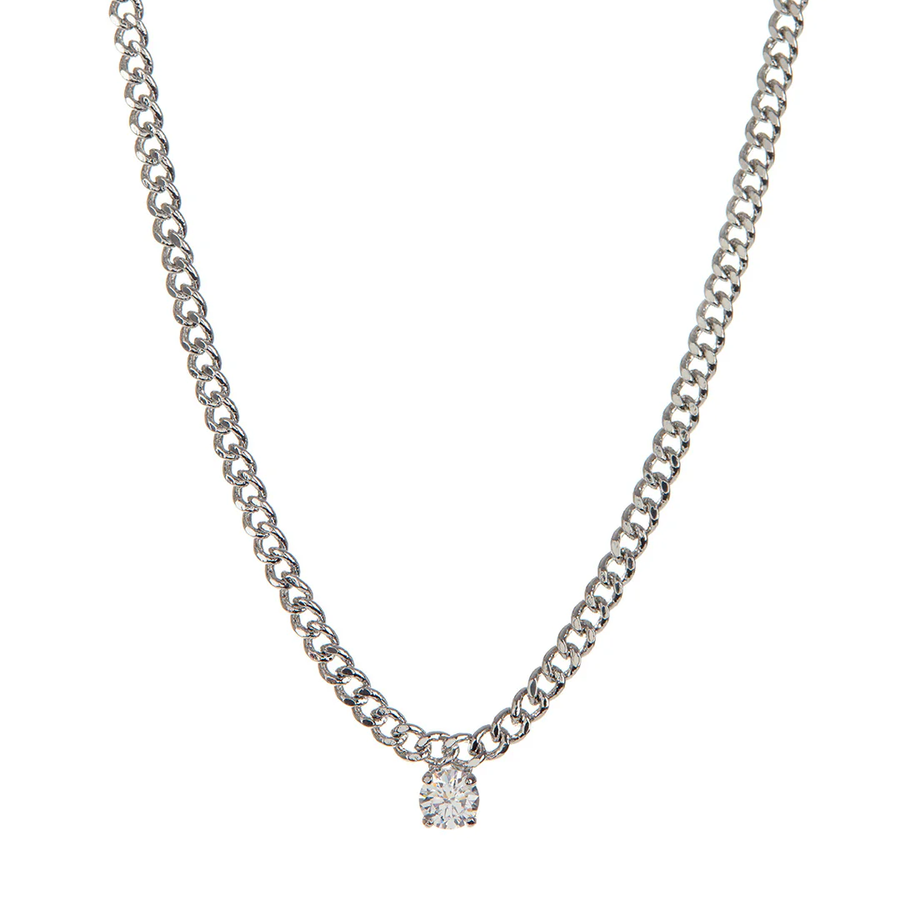 Bardot Stud Charm Necklace