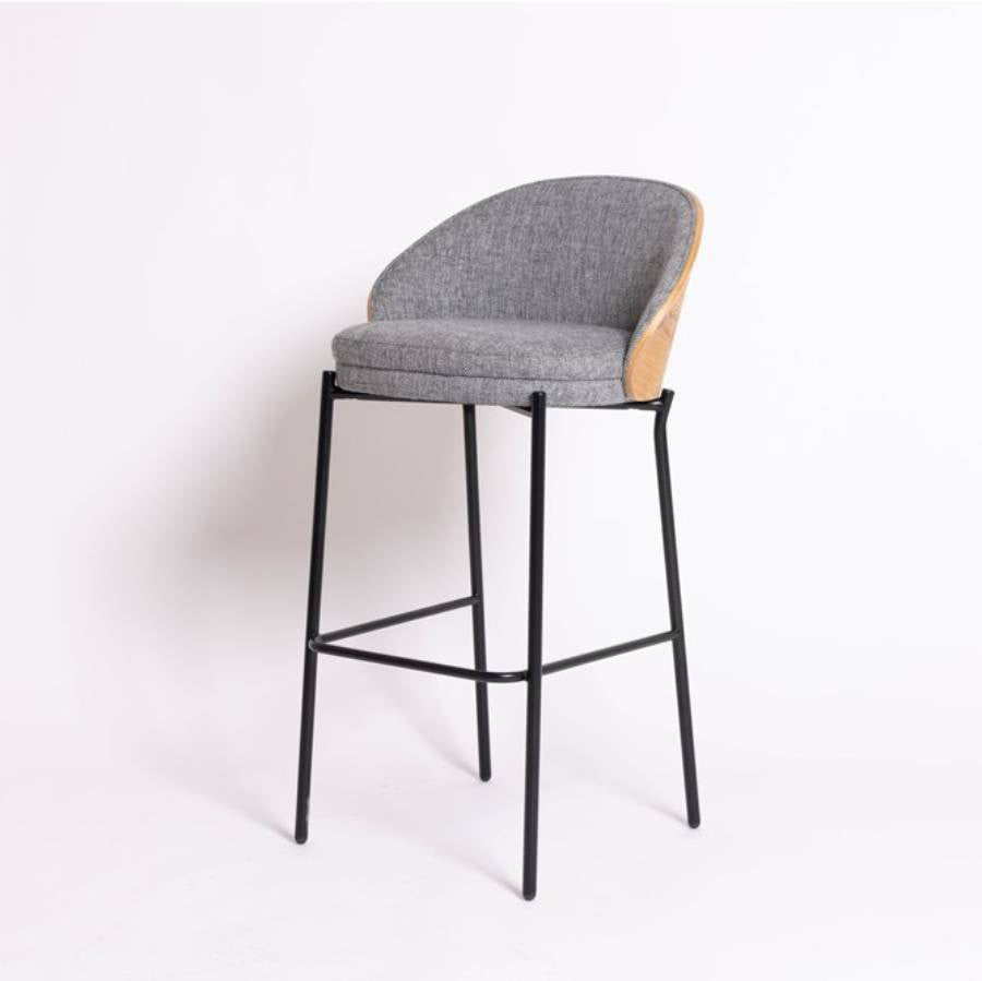 Mia Barstool - Dark Grey