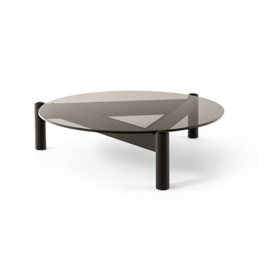 Product Shot of Milan Glass Top Coffee Table