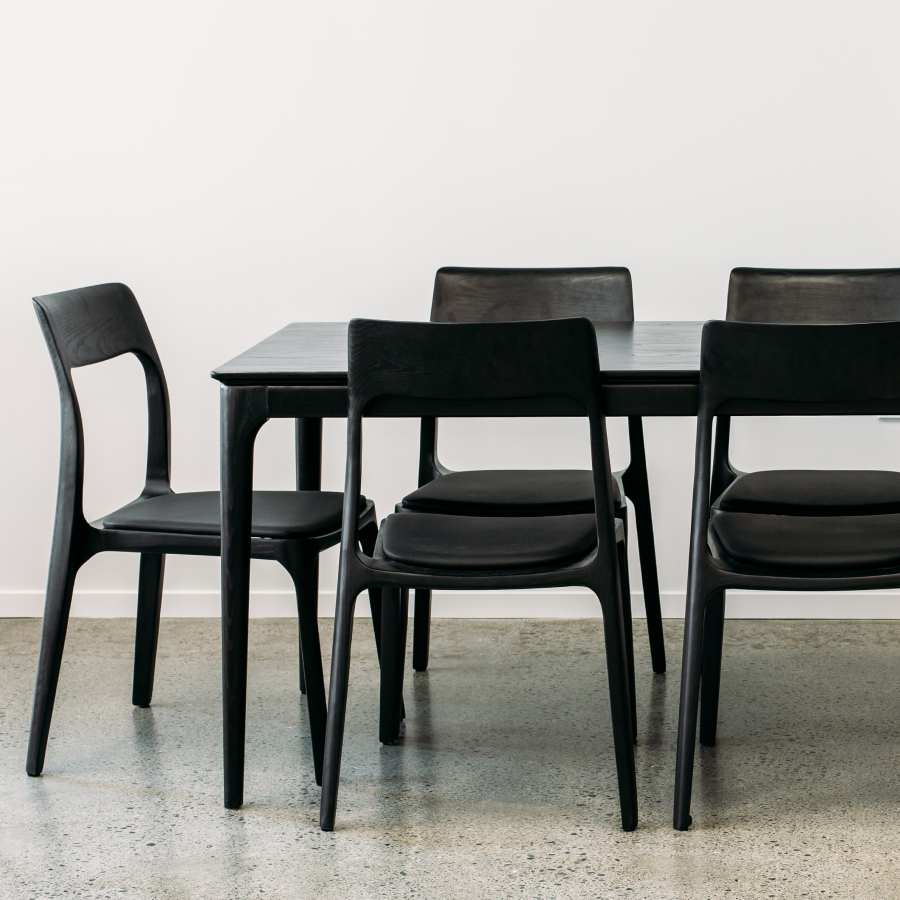 Moriyama Dining Table - Black