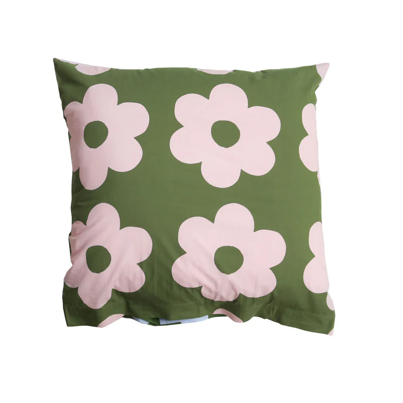 Euro Pillowcase Set - Flowerbed