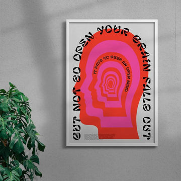 Framed Open Mind Print