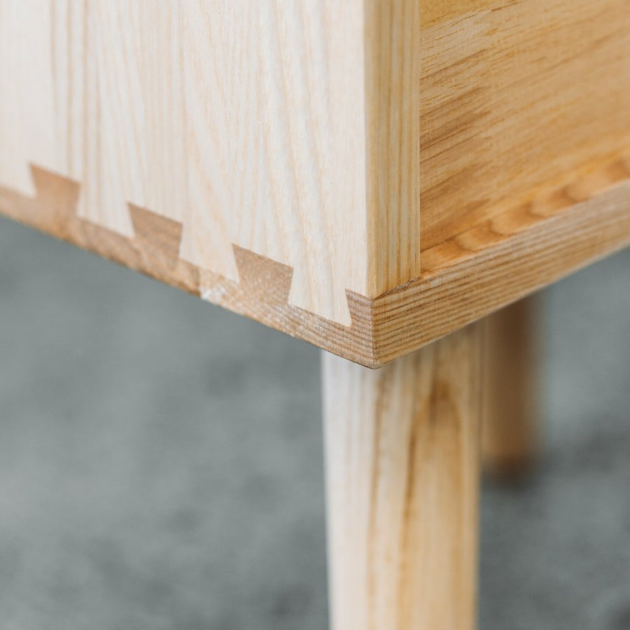 Osaka Bedside Table - Ash