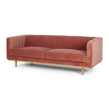 Paihia 3 Seat Sofa - Amber Rose