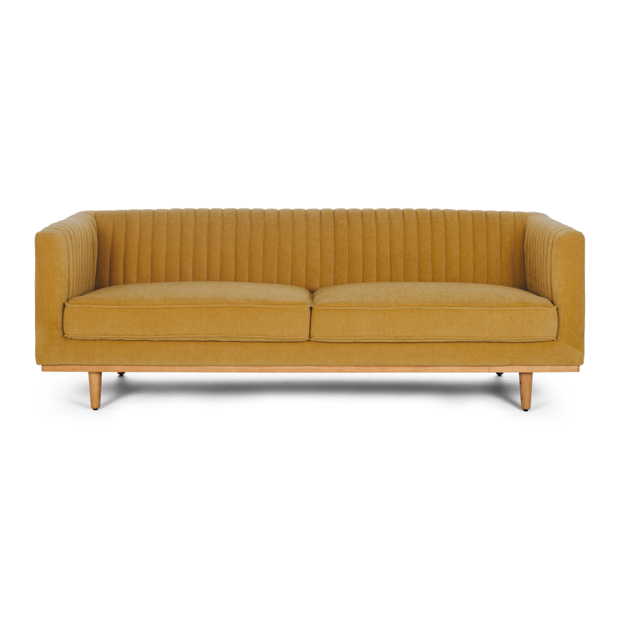 Paihia 3 Seat Sofa - Honey Gold