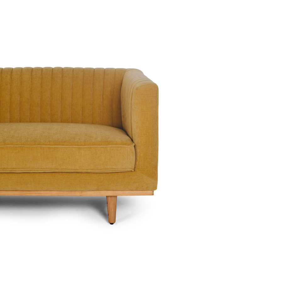 Paihia 3 Seat Sofa - Honey Gold