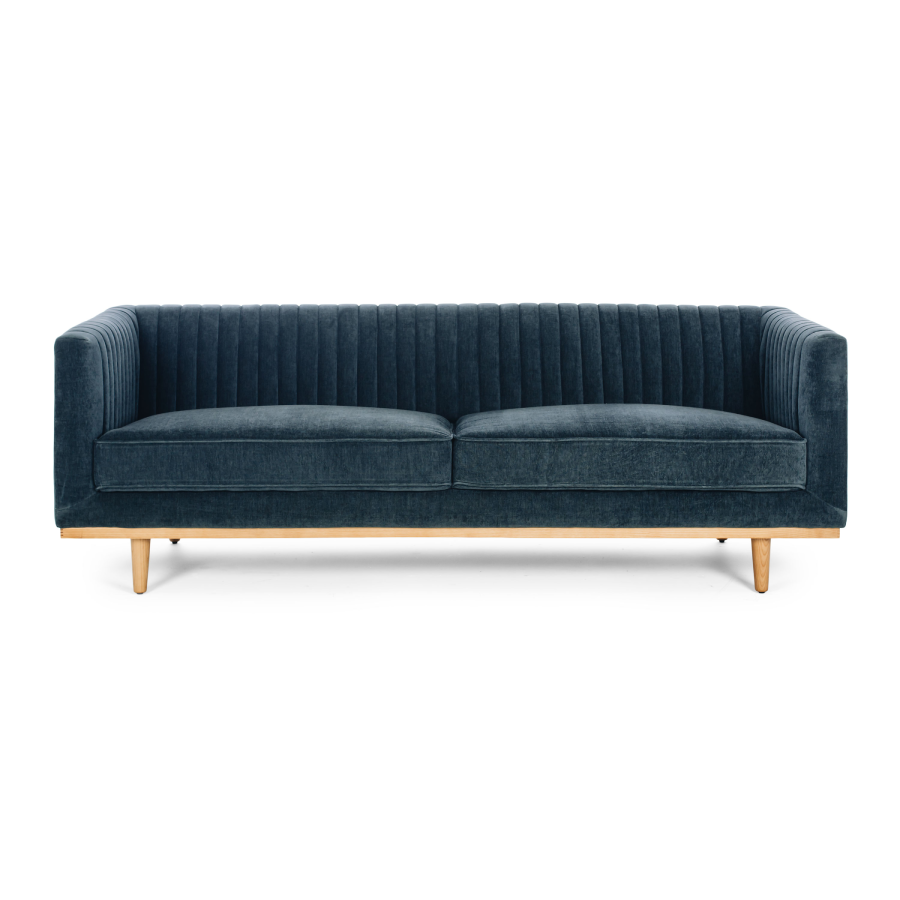 Paihia 3 Seat Sofa - Blue Strata