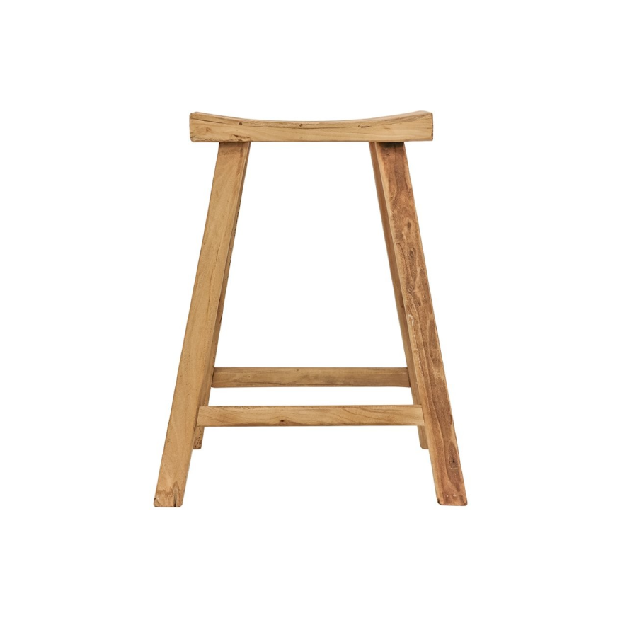 Parq Rectangle Barstool - Natural