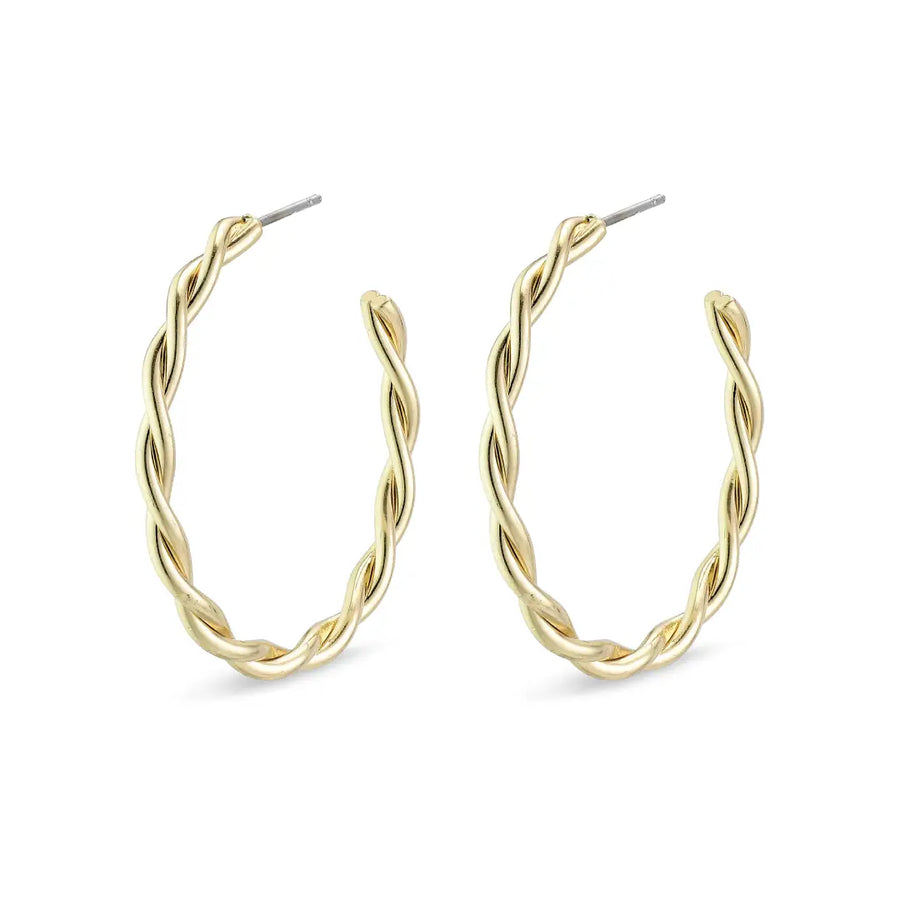 Naja Pi Hoops - Gold