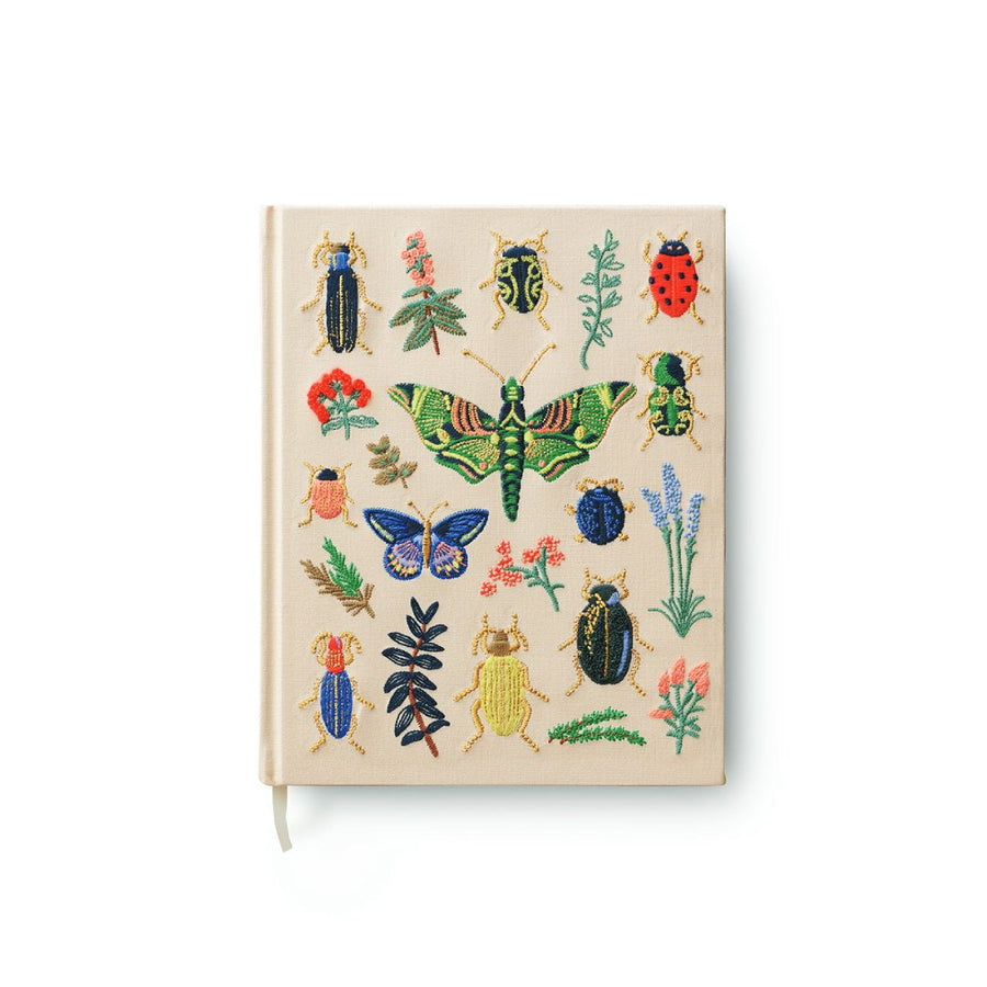 Curio Embroidered Fabric Sketchbook