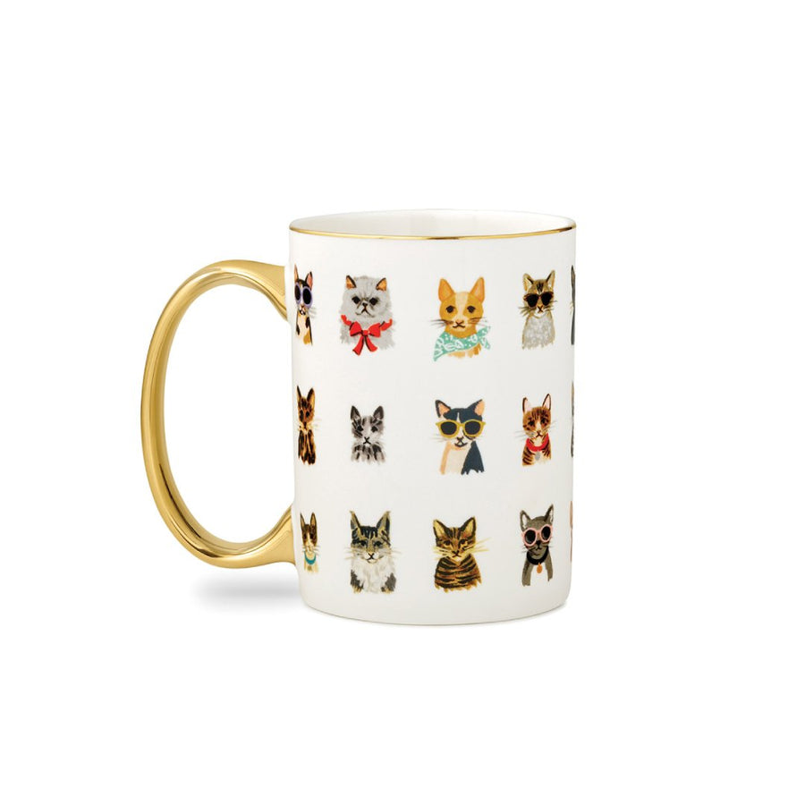 Cool Cats Porcelain Mug