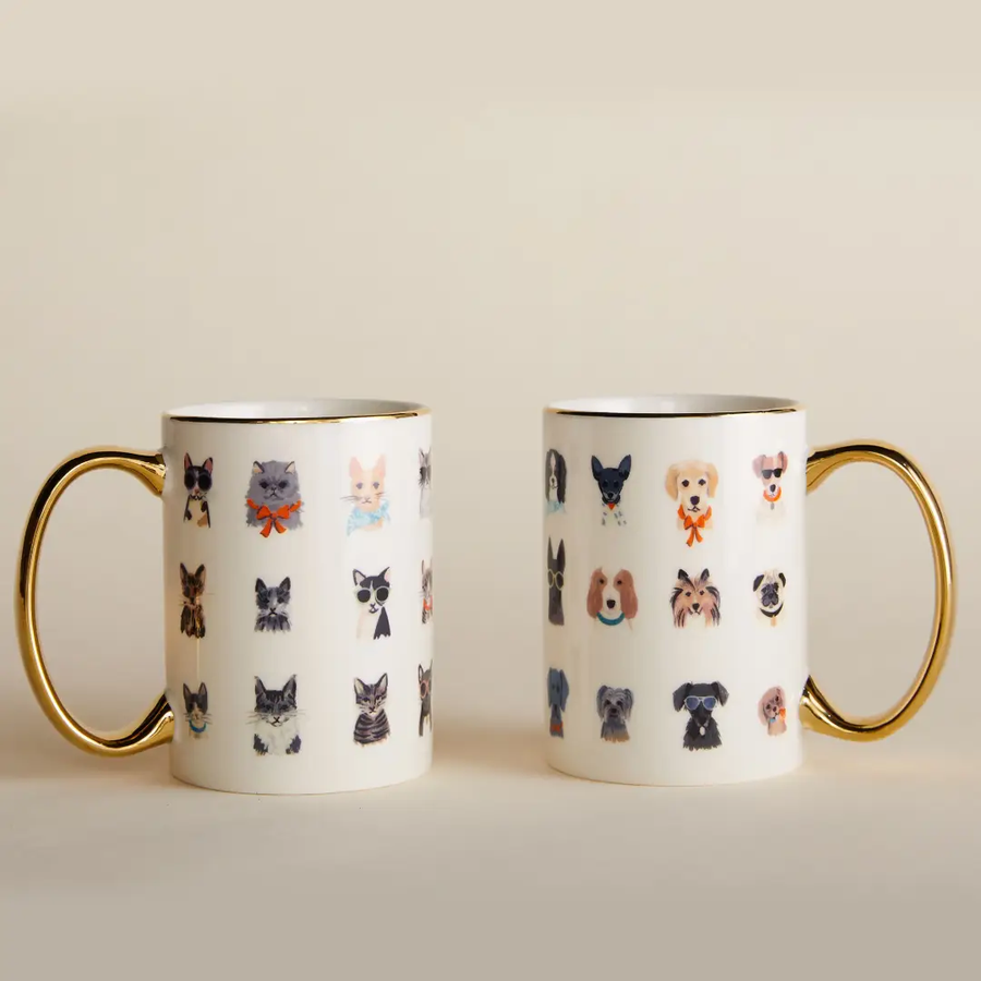 Cool Cats Porcelain Mug