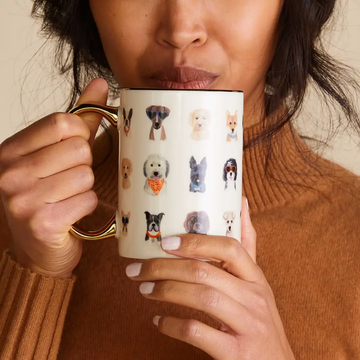 Dog Days Porcelain Mug