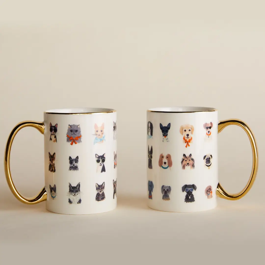 Dog Days Porcelain Mug