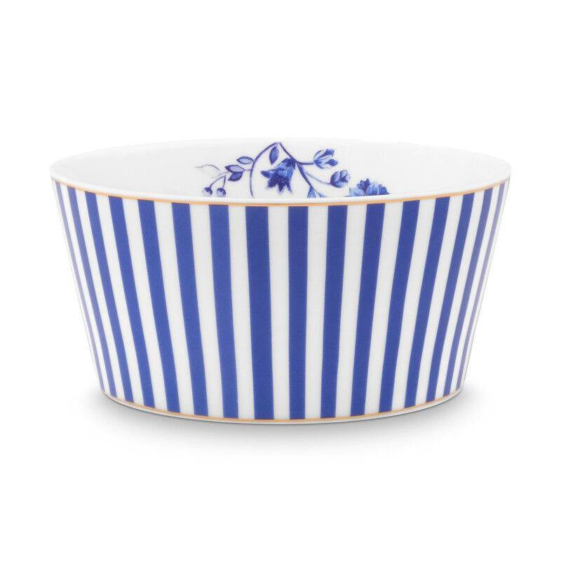 Royal Stripes Bowl - Blue