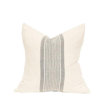 Suki Cushion - Indigo Stripe