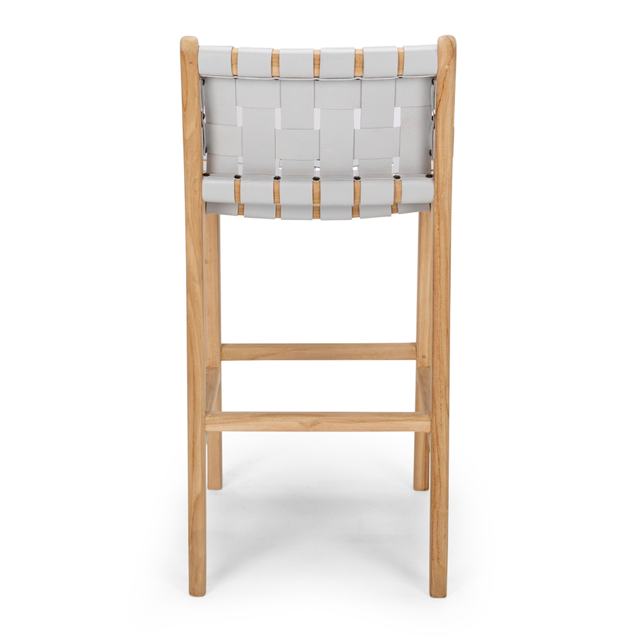 Tijuana Highback Barstool - Duck Egg